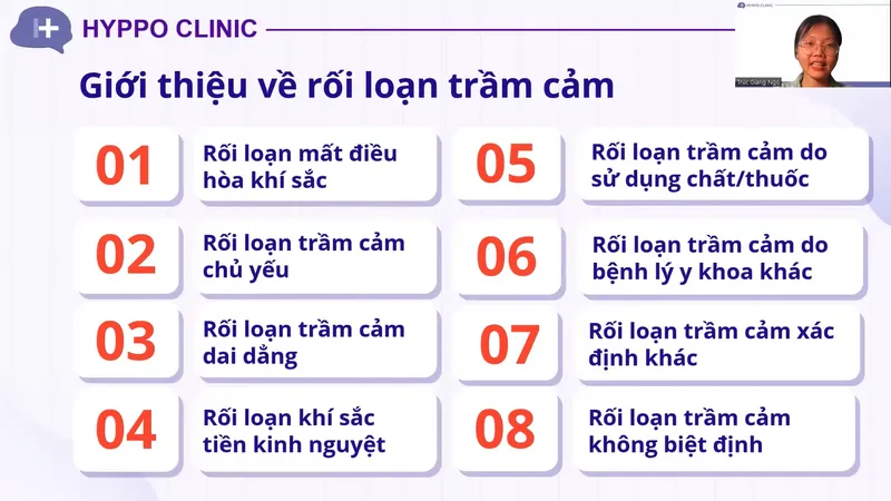 Giới thiệu về Rối loạn Trầm cảm