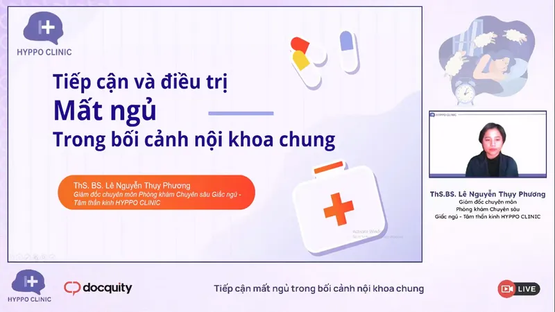 Tiếp cận Mất ngủ trong bối cảnh nội khoa chung