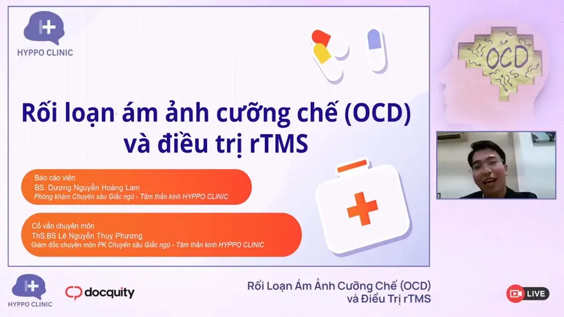 Rối loạn ám ảnh cưỡng chế OCD và Điều trị rTMS
